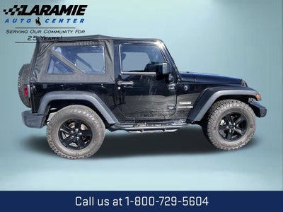 2018 Jeep Wrangler JK Sport S 4x4