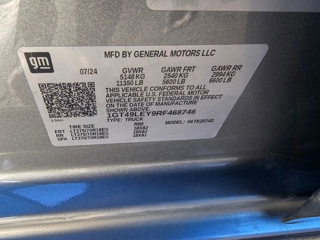 2024 GMC Sierra 2500 HD Pro