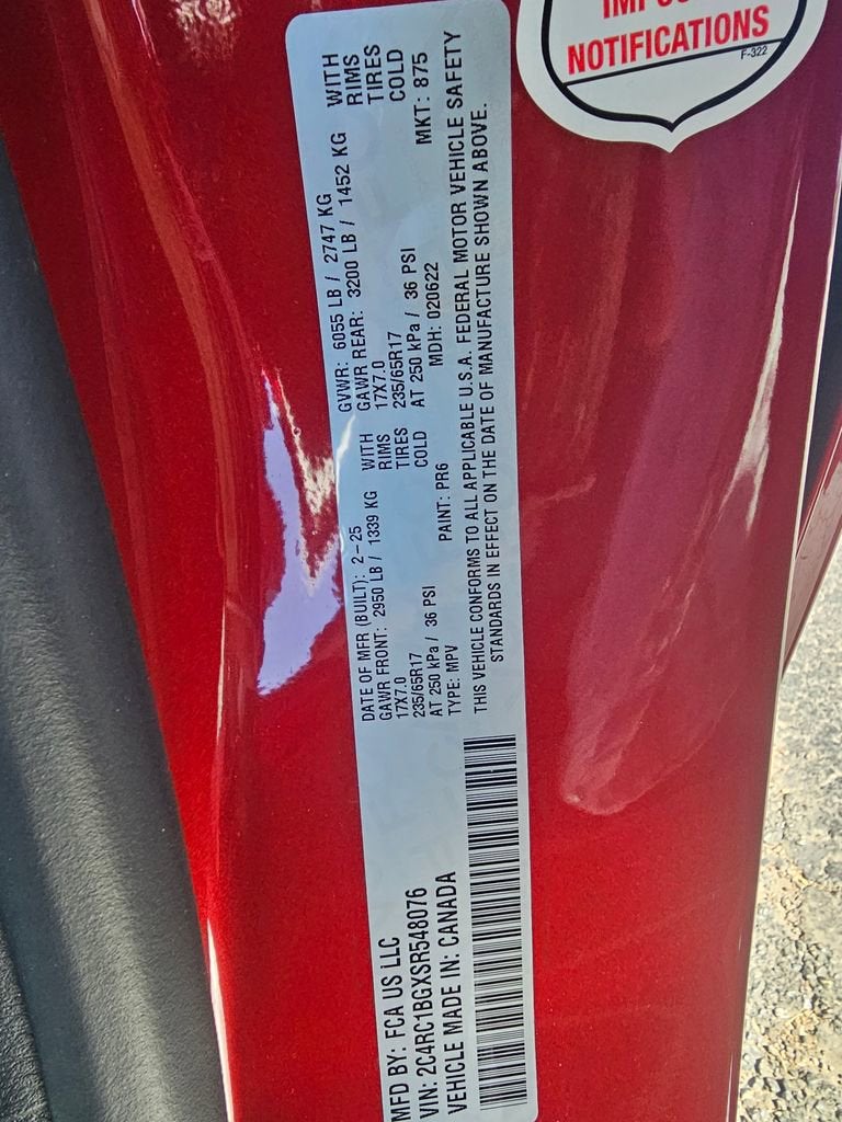 2025 Chrysler Pacifica Select