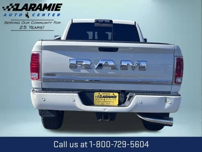 2017 RAM 3500 Limited Mega Cab 4x4 6'4" Box