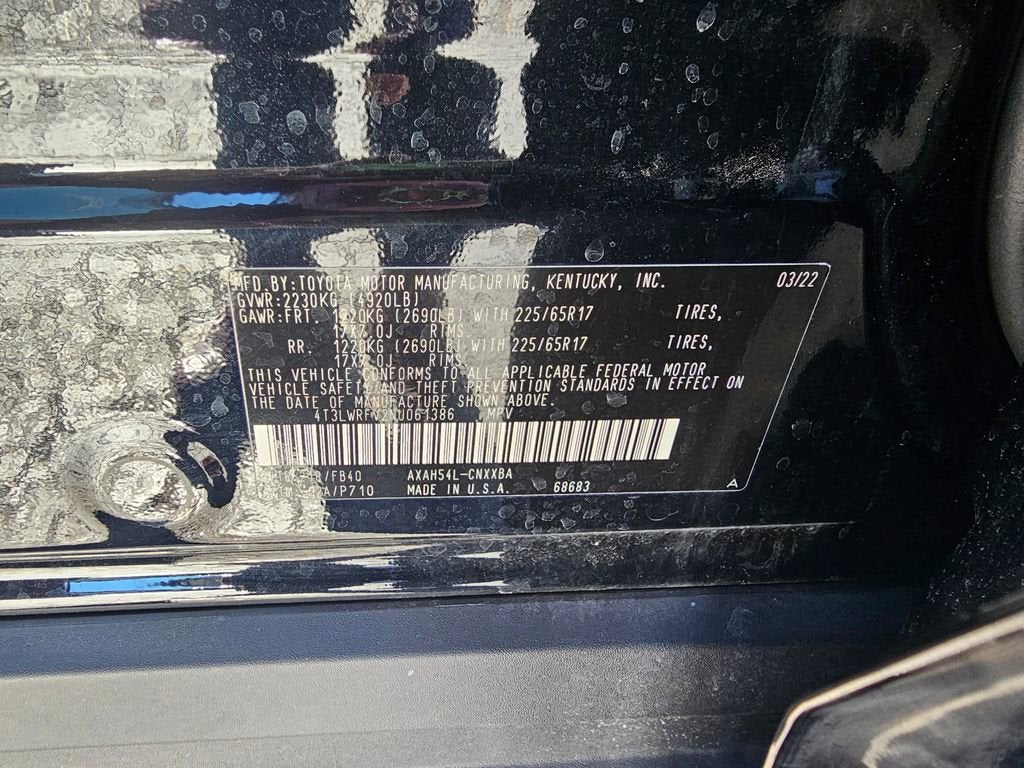 2022 Toyota RAV4 Hybrid LE