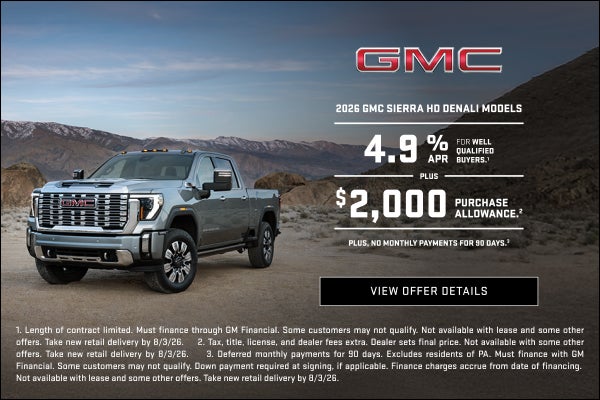 4.9% APR for well-qualified buyers.1

Plus, $2,000 PURCHASE ALLOWANCE.2

Plus, no monthly payment...
